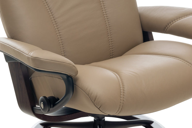 Stressless Consul Chair and Ottoman (Large)